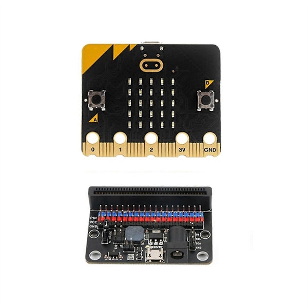 Bbc Microbit V2.0 Moderkort En Introduktion till Grafisk Programmering i Python Programmerbar Lär