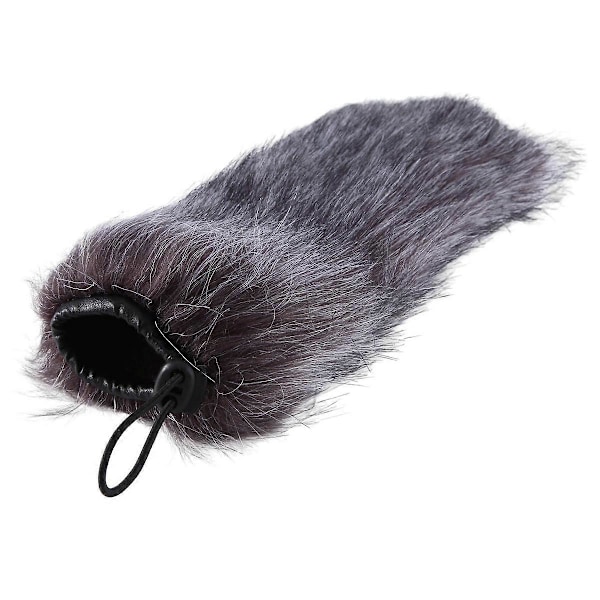 Intervju Kaninhår Vindtätt Mikrofonskydd Mikrofon 24cm Mikrofonskydd Vindtät Mask