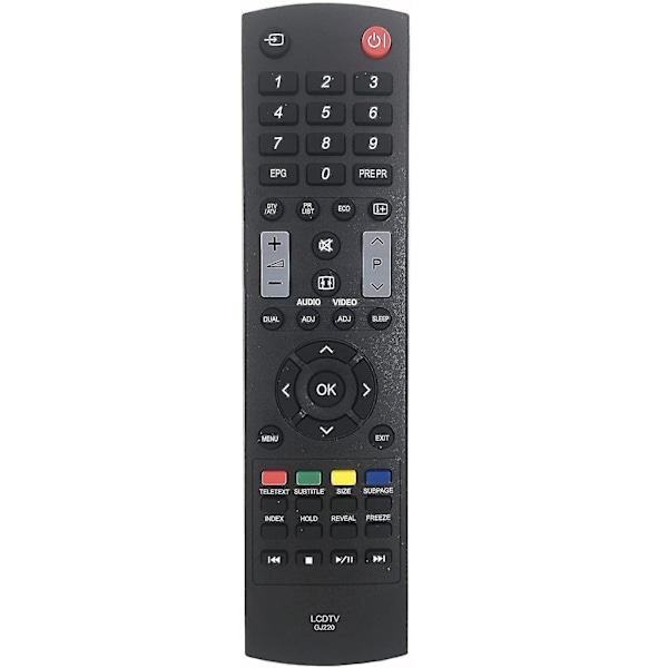 Gj220 Sharp Fjärrkontroll för Sharp LCD LED TV