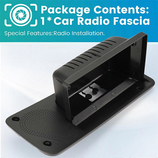 9 tums bilstereo Fascia Ram Adapter Android Radio Dash Monteringspanel Kit för S80 2009-2011