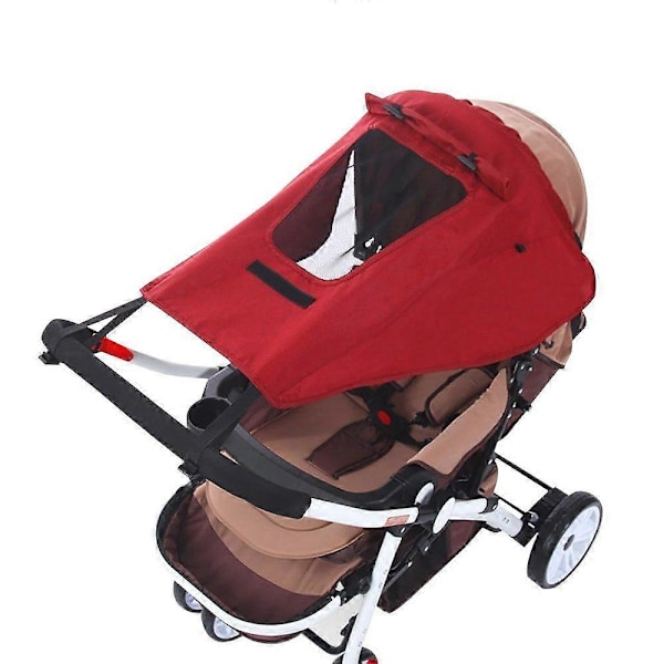 Solskydd för barnvagn Universal solskydd UV-skydd 50+ säkerhet komfortskydd