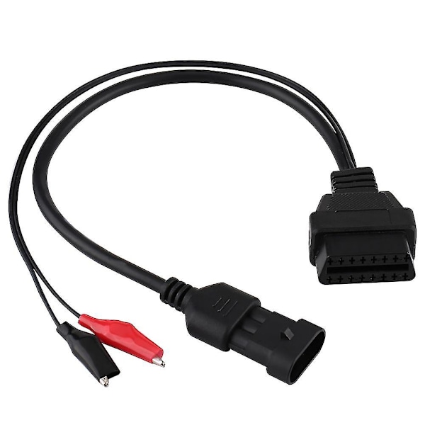 3-polet til 16-polet OBD2-adapterkabel til Fiat Alfa Lancia