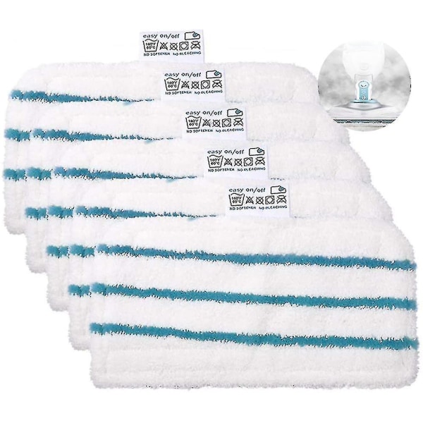 5 Washable Microfiber Pads For Black & Decker Steam Mops