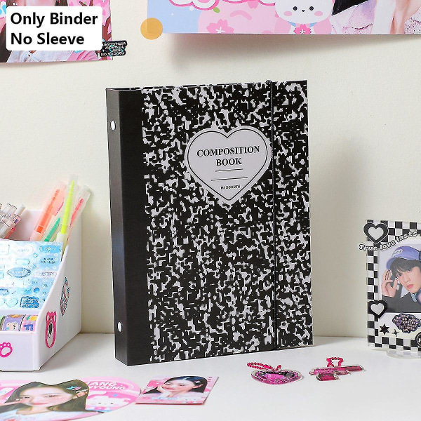 A5 Binder Kpop Idol Bildlagring Bokklipp Star Chasing Album Album Album Statistik (exklusive Inner Pages)