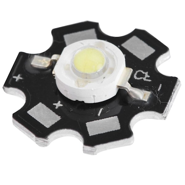 10 st Ultra Ljusstarka LED-Chips 3V DIY Ljuspärlor för Taklampa Downlight Ficklampa Bordlampa Vit Ljus 6500K 3W