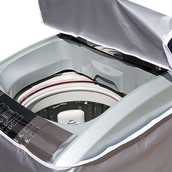 Støvsikkert deksel Vanntett koffert Vaskemaskin Beskyttende støv foran belastning Vasketørketrommel Xl