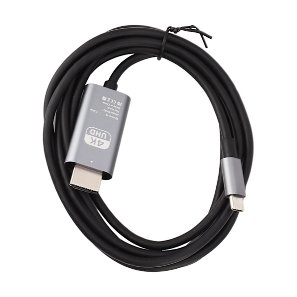 USB-C - HD Multimedia Interface -kaapeli 4K 30Hz UHD Plug and Play -sovitin