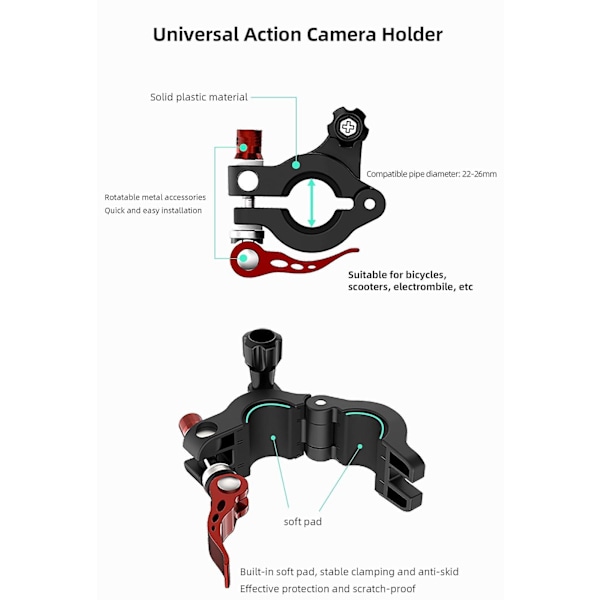 Dji Mini 3 Pro Fjernbetjening Holder Beslag Montering Til Dji Rc Tilbehør Qd Ny