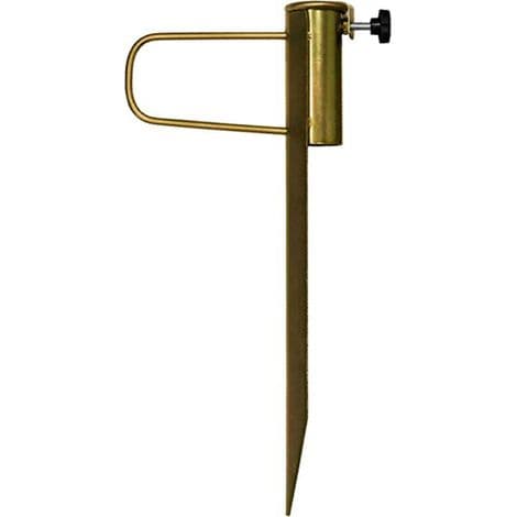 Universal parasolfod med spyd til græsplæner. Længde 42 cm. Åbningsdiameter 32 mm