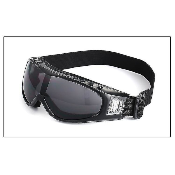 Motorcykelbriller, Motorcykelbriller til brillebrugere, Antidug, Plast sikkerhedsglas Accor