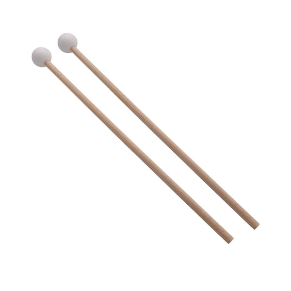 2 Paria Kumimalloja Lyömäsoittimille - Xylofonin/Marimban Vasarat - 3 Kumia