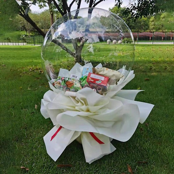 5pcs Bobo Balloon Transparent Wide Application Plastic Super Large Bubble Balloon For Party