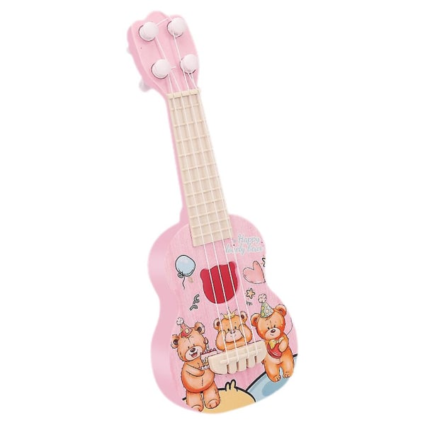 Imitationsguitar Legetøj Børn Ukulele Legetøj Lillebarn Musikalsk Instrument Legetøj Børneforsyning