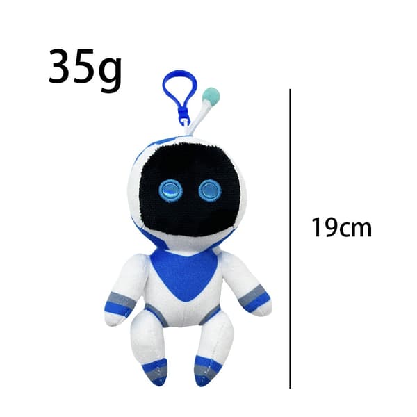 Astro Bot Pehmo Avaruusrobotti Pelioheislaitteen Pehmolelu C