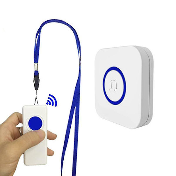 Trådløs Hjem Alarm/Armbånd Ældre Alarm/Kald Knap/Trådløs Pager/Ældre Buzzer/Hjem Alarm Modtager 330m Afstand