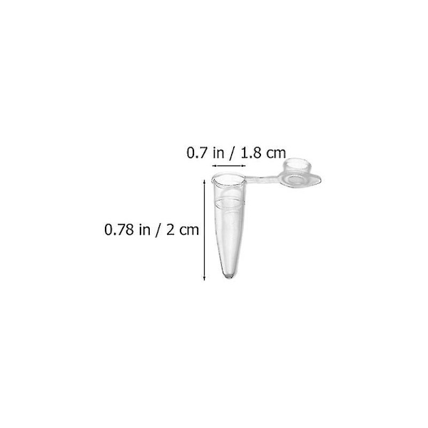 2000 st Microcentrifugrör