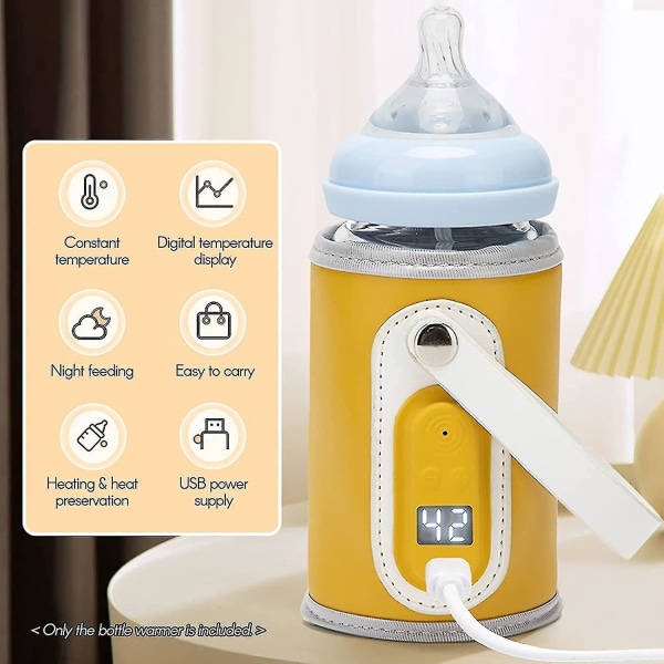 2023 4 in 1 baby , kannettava maidon lämmönsuoja LCD-näytöllä, termostaatti rintamaito