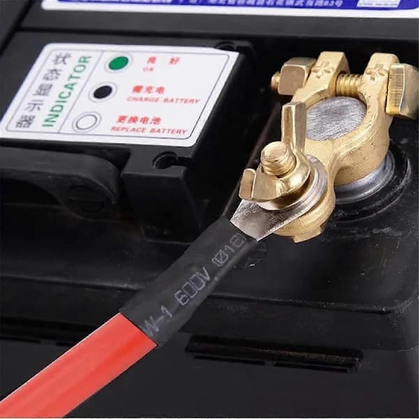 Batteriforbindelseskabel, tykt kobberkernekabel, batteriforbindelseskabel, solcelleudstyrskabelsæt