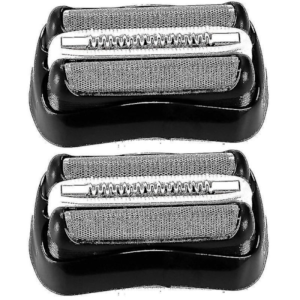 2 stk 32b barbermaskindeler for Braun Series 3, erstatningsfolie og kutter
