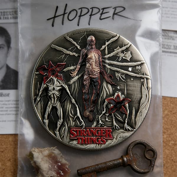 Stranger Things Demogorgon -litteä keräilykolikko