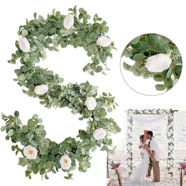 Kunstige blomster til hjemme- og haveudsmykning, med kameliaer i elegante arrangementer.