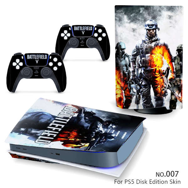 Playstation 5 Konsoller Kontrollere Klistremerker Folie Dekorasjon