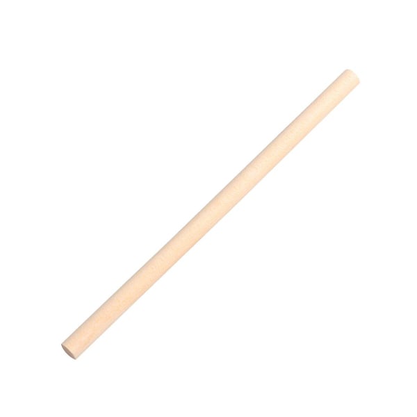 100 stk runde trepinnestaver Håndverkspinner for trearbeid Gjør-det-selv-byggemodell Lekemodellfremstillingsmaterialer (10 X 0,5 cm)