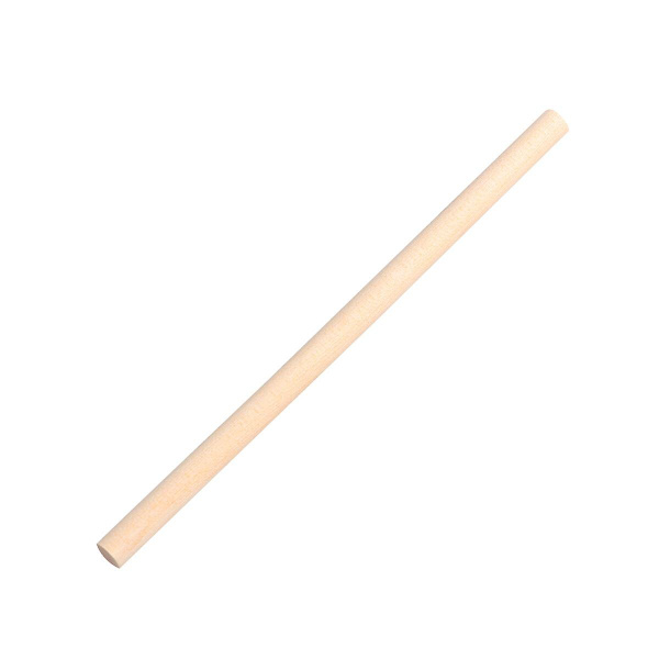 100 stk Træ Runde Døvlstifter Håndværk Pinde Til Træbearbejdning Diy Bygning Model Legetøj Modelfremstilling Materialer (10 X 0.5cm)