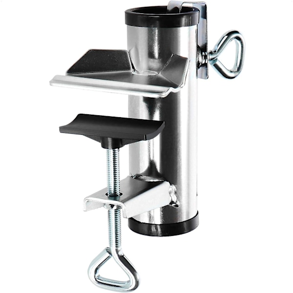 Metall Parasollfot - Parasollfot för Balkong, Terrass eller Bord - XL Balkongparasollfot (25-38 mm - 01 Delar)