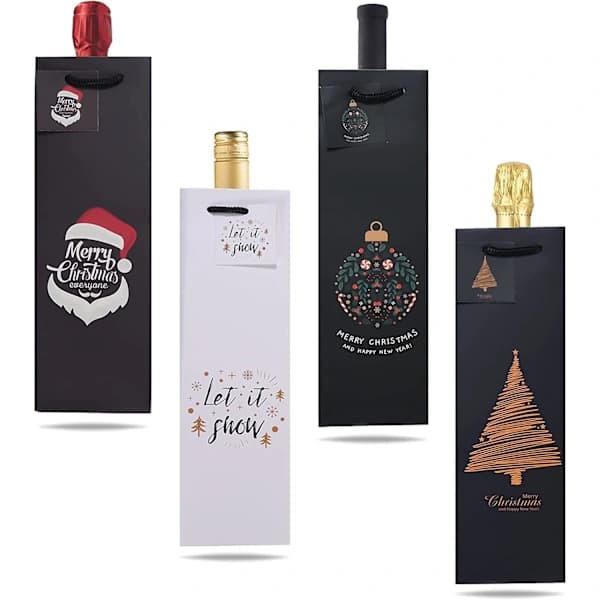 Flaskpåsar XXL Julmotiv 24-pack TKGRUPPE
