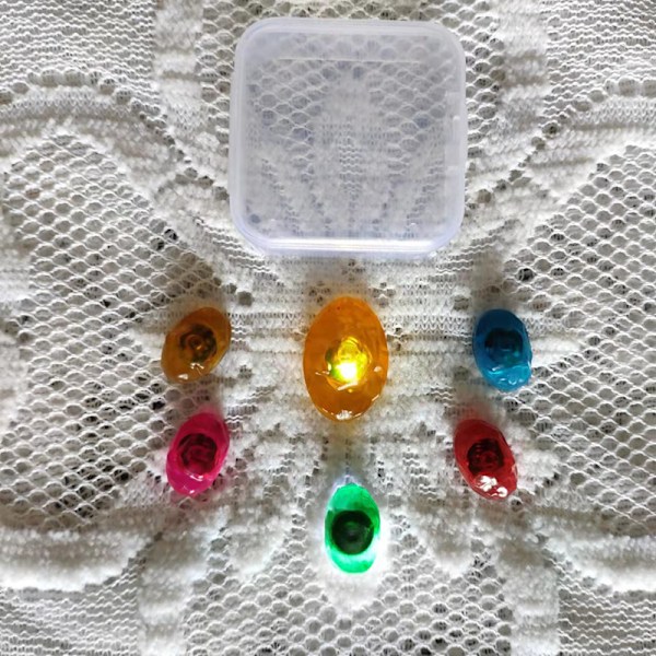 LED Lysende Infinity Handske Thanos Handske med Aftagelig Magnet Infinity Sten