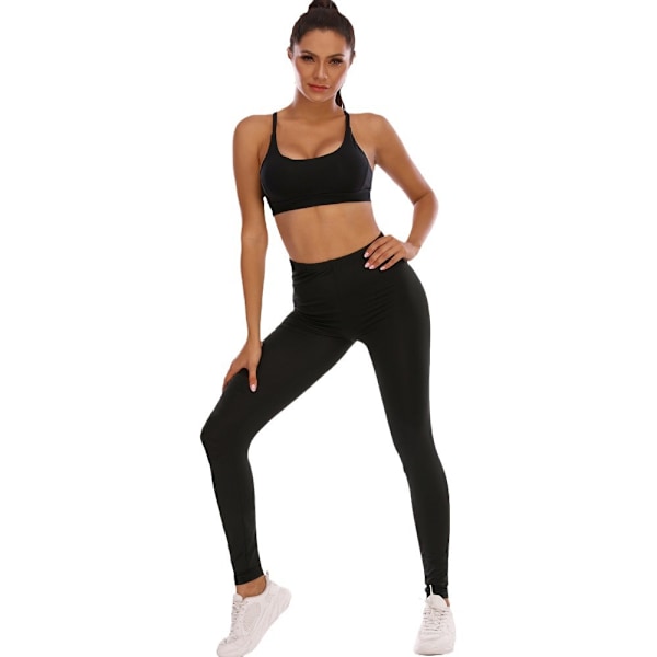 Vinterfôrede Leggings - Dame - Hold Varmen Svart l