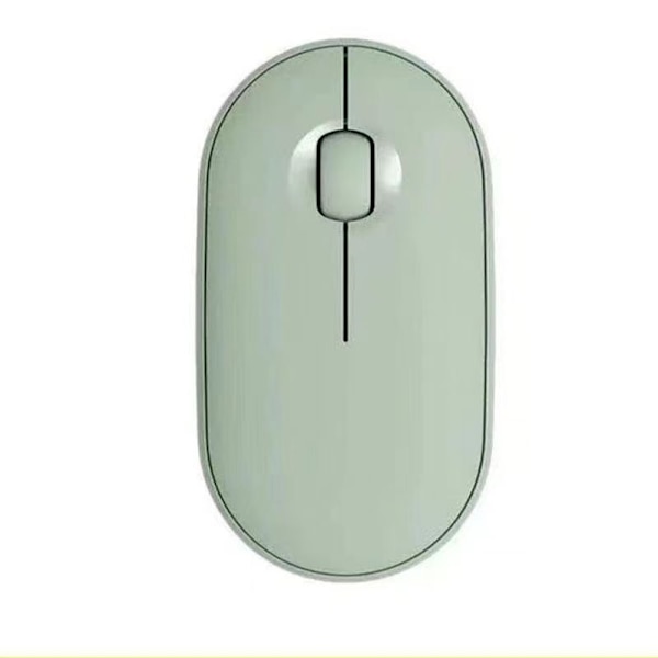 Mukava tuntuma Pebble Silent Mouse M350 Bluetooth kaksoismoodi langaton hiiri tyylikäs, kevyt ja söpö monilinkkinen toimistohiiri green