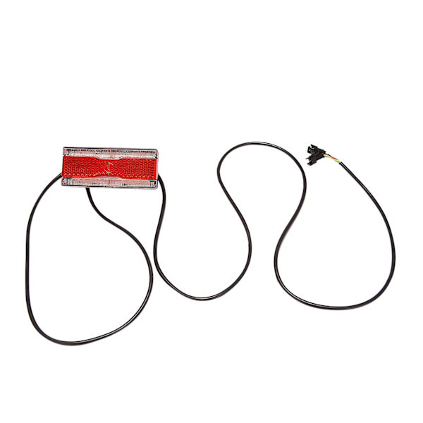 E-cykel Bremslys 24V 36V 48V Elcykel Baglygte med Bremslysfunktion LED Baglygte