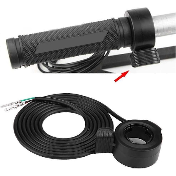 EBTOOLS Universal 22mm 7/8 tommer Elektrisk Joystick Hastighedsstyring Gashåndtag Sæt til Elcykler Scootere