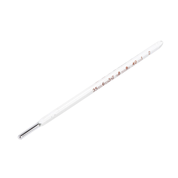 1 st glas termometer triangulär bar oral termometer för vuxen (blå)