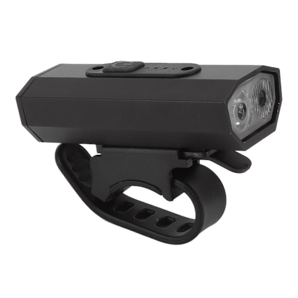 Sykkellys Dobbel Hoved 6 Lysnivåer USB Oppladbar Aluminium Legering LED Sykkellys for Utendørs Sykling