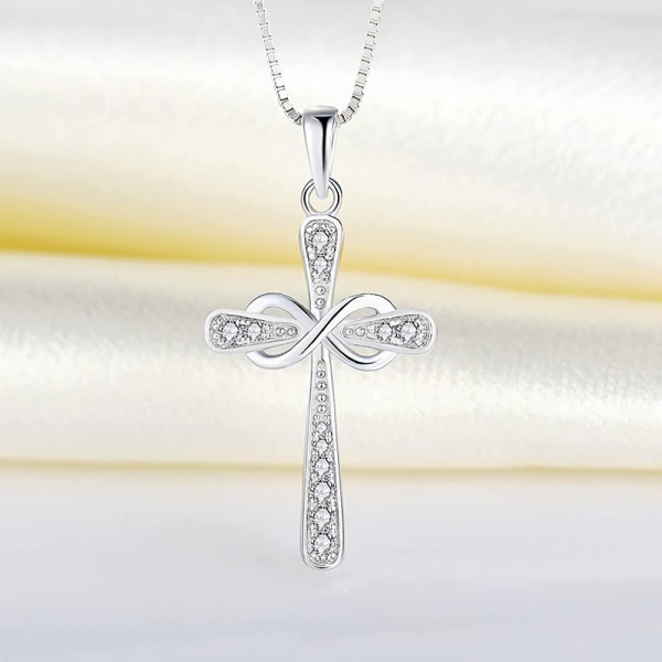 Kors halskjede anheng Religiøse smykker Kristne dåpsgaver