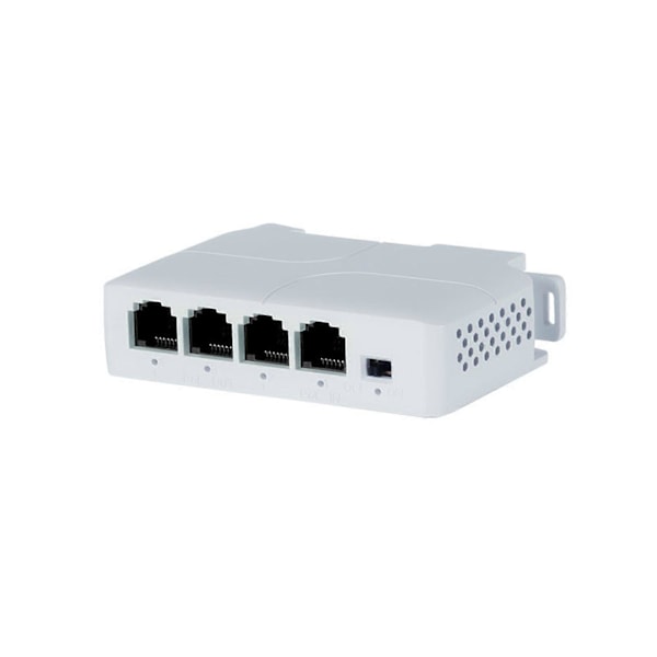 4 Port Gigabit POE Extender Netværks Switch Repeater IEEE802.3af/at PoE Switch js