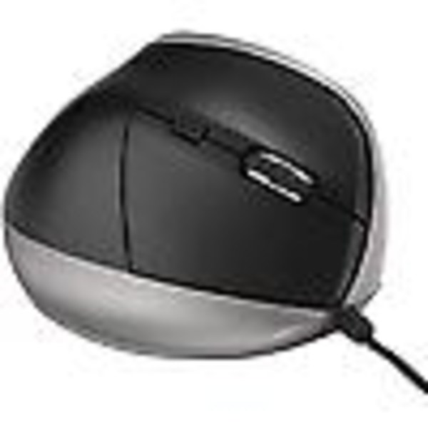 Ergonomisk mus, USB optisk vertikal mus, 6D ergonomisk design 1200DPI vertikal USB-kabelmus för
