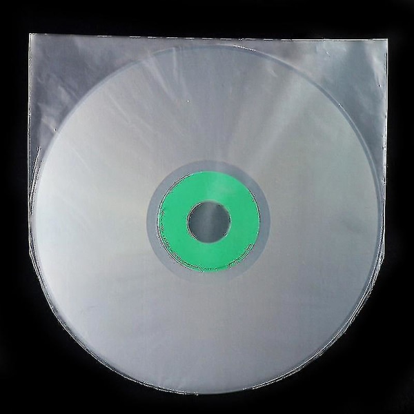 50 stk 12-tommers antistatisk plastdeksel Innerermer Bag For Lp Music Vinyl Record