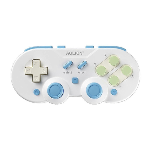 til PC Switch Trådløs Mini Spilcontroller Joypad Hall Effect Joystick til Switch Retro Gamepad A