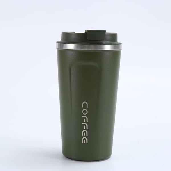 350 ml / 500 ml termos i rustfritt stål, lekkasikkert dampisolasjon, perfekt for kaffe og te Green 510ml