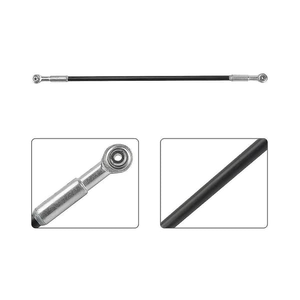 3 stk. udskiftningsarme til hånd, længde 290 mm/ 11,4 tommer, diameter 3 mm, forbindelsesstang til Qq-s 3D-printerdele