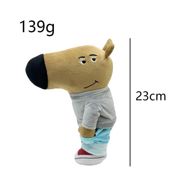 Chill Guy meme plysj Chill Guy plysjdukke B
