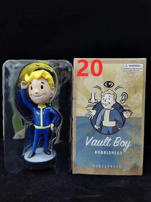 2025 Fallout Vault Boy Bobble Head PVC Action Figur Samlarobjekt Modell Leksak