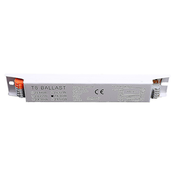220-240v AC 2x36W Bred Spänningsomfång T8 Elektronisk Ballast för Lysrör