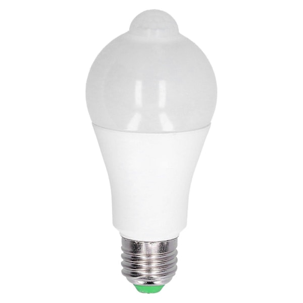 E27 18W LED Induktionslampa PIR Infraröd Ljusstyrningslampa för Korridor Sovrum Trapphus 85265VPure Vit Ljus
