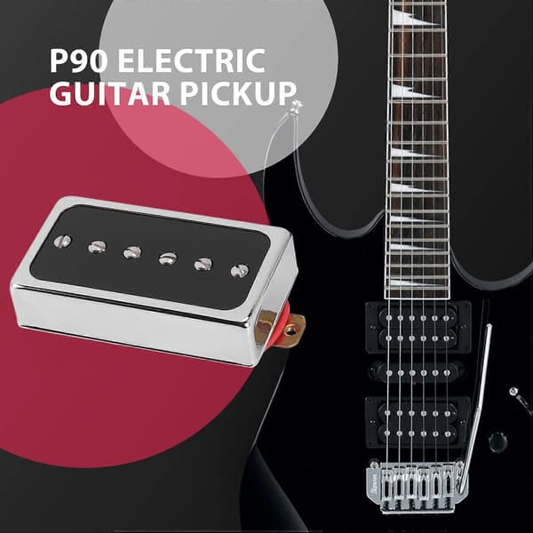 P90 Elektrisk Gitarr Pickup Humbucker Storlek Single Coil Pickup Hals och Stall Gitarrdelar och Tillbehör