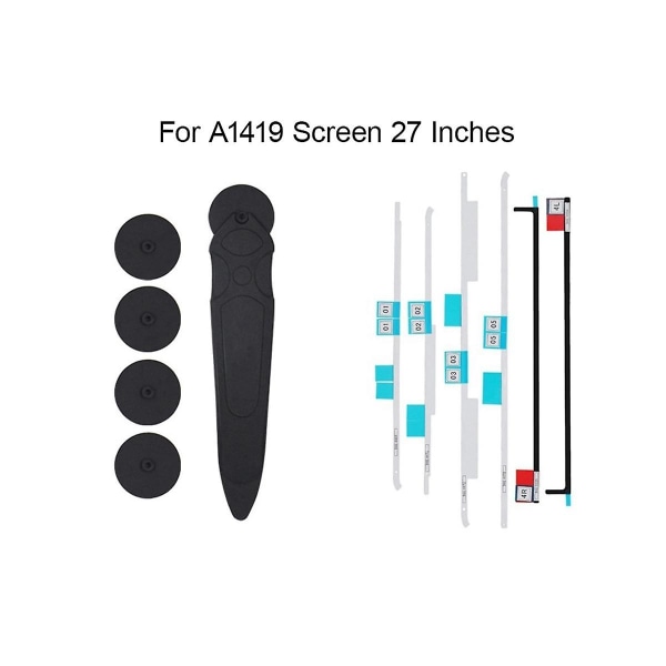 Tape/Limstrimler/Åpningsverktøy for LCD for 27 tommers A1419 A1419 A2115 A2116 076-1437 076-1422